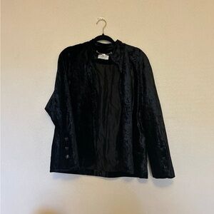 GIVENCHY vintage women’s velvet jacket size 12